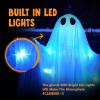 imageJOYIN 2 Pcs 47 Halloween Hanging Light up Ghost with Blue LED Light Halloween Hanging Ghosts Decoration for Front Yard Patio Lawn Garden Party Decor Indoor Outdoor