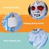 imageJOYIN 2 Pcs Hanging Ghosts Halloween Decorations Outdoor 3ft Blue Swinging Creepy Sister Ghost with LED Red Light Eyes Creepy Girl Twins Doll Decor for Indoor Flying Props for Yard Patio Lawn Garden