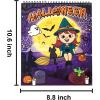 imageJOYIN 20 Pcs Makeaface Sticker Sheets Make Your Own Halloween Characters Mix and Match Sticker Sheets Bonus with Coloring Sheets 10 Scratch Cards 8 Sticker Sheets Halloween Party Favor Supplies