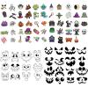 imageJOYIN 20 Pcs Makeaface Sticker Sheets Make Your Own Halloween Characters Mix and Match Sticker Sheets Bonus with Coloring Sheets 10 Scratch Cards 8 Sticker Sheets Halloween Party Favor Supplies