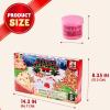 imageJOYIN 2025 Christmas Advent Calendar 24 Days Christmas Countdown Calendar Slime ampamp Charms Kit with Xmas Dessert Theme Accessories Xmas Party Favors Supplies Kids Fun Gifts for Boys Girls