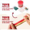 imageJOYIN 2025 Christmas Advent Calendar 24 Days Christmas Countdown Calendar Slime ampamp Charms Kit with Xmas Dessert Theme Accessories Xmas Party Favors Supplies Kids Fun Gifts for Boys Girls