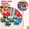 imageJOYIN 2025 Christmas Advent Calendar 24 Days Countdown Calendar Toys with Monster Truck Toys Christmas Party Favor Gifts Xmas Countdown Xmas Gift Classroom Prizes