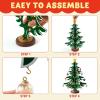 imageJOYIN 2025 Christmas Advent Calendar 24 Days Countdown Calendar with Christmas Tree 24 PCS Ornaments for Boys Girls ampamp Kids Party Favors Classroom Prizes Xmas Gift Xmas Tree Countdown