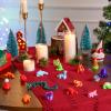 imageJOYIN 2025 Christmas Advent Calendar 3D Printed Toys 24 Pcs 3D Printed Animal ampamp Xmas Theme Toys Christmas Countdown Calendar Xmas Party Favors Supplies Classroom Prizes Fun Gifts for Kids