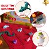 imageJOYIN 2025 Christmas Advent Calendar 3D Printed Toys 24 Pcs 3D Printed Animal ampamp Xmas Theme Toys Christmas Countdown Calendar Xmas Party Favors Supplies Classroom Prizes Fun Gifts for Kids