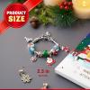 imageJOYIN 2025 Christmas Advent Calendar Bracelets 24 Days Christmas Countdown Calendar DIY Jewelry Bracelets Making Kit with Christmas Theme Character Charm Beads for Girls Xmas Party Favors Gifts Accessories Ages 14