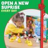 imageJOYIN 2025 Christmas Advent Calendar Ducks 24 Days Christmas Countdown Rubber Ducks for Boys Girls Toddlers Kids Xmas Party Favor Gifts Rubber Ducky Bath Toys Kids Xmas Fun Gifts