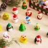 imageJOYIN 2025 Christmas Advent Calendar Ducks 24 Days Christmas Rubber Ducky Bath Toys Countdown Calendar Characters and Rubber Ducks for Boys Girls Kids Kids Xmas Party Favors Fun Gifts