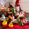 imageJOYIN 2025 Christmas Advent Calendar Ducks 24 Days Christmas Rubber Ducky Bath Toys Countdown Calendar Characters and Rubber Ducks for Boys Girls Kids Kids Xmas Party Favors Fun Gifts