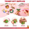 imageJOYIN 2025 Christmas Advent Calendar Gem Painting Kit 24 Days Christmas Countdown DIY Gem Painting Kit Xmas Party Favor Supplies Classroom Prizes Kids Xmas Fun Gifts
