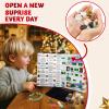 imageJOYIN 2025 Christmas Advent Calendar Gemstones 24 Days Christmas Countdown Calendar Rock Collection Gemstones for Kids Xmas Party Favors Supplies Classroom Prizes Fun Gifts