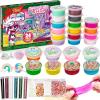 imageJOYIN 24 Days Christmas Advent Calendar 2025 16 DIY Slime Foam BallsFruit Slices ampamp Glow in The Dark PowderChristmas Countdown for Kids Party FavorsXmas Gift Classroom PrizesSlime Advent Calendar
