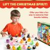 imageJOYIN 24 Days Christmas Advent Calendar 2025 Rubber Ducks for Boys Girls Kids and Toddlers Party Favor Xmas Gifts Halloween Rubber Ducky Bath Toys Kids Xmas Fun Ducks Christmas Countdown