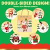 imageJOYIN 24 PCS Christmas Kraft Gift Bags with Assorted Sizes Present Bags for Wrapping Xmas Holiday Party Favors Thanksgiving Gift Decoration School Classrooms Classic Not Include Tissue Paper