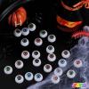 imageJOYIN 24 PCS Halloween Eyeballs Trick or Treat Scary Realistic Eyes Prop Supplies 12 Pair Hollow Plastic Eyeballs for Halloween Party Decoration