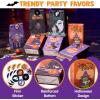 imageJOYIN 24 PCS Halloween Treat Bags with Stickers Candy and Goodie Bags for Halloween Party Favors Supplies Trick or Treat Bag for Kids Students Classroom Exchange Game Prize