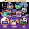 imageJOYIN 24 PCS Halloween Treat Boxes Cookie Boxes House Cardboard for Treat Candy Bags Cookies Goodie Bags 6quotx6quotx35quot Trick or Treat for Kids Children Halloween Party Favor Supplies