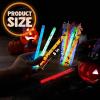 imageJOYIN 24 Pcs Halloween Glow Stick Hanging Wands in 8 Different Pattern Designs and 6 Colors for Kids Party Favors Halloween Party Supplies Glow in the Dark Goodies Bags Fillers Non Candy Treats