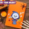 imageJOYIN 24 Pcs Halloween Make a Face Stickers Party Favor for Kids Art Crafts Party Supplies Funny Decorating Stickers with 8 Designs Halloween Treats Classroom Activities Games Gift Goodies
