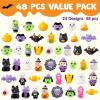 imageJOYIN 24 Pcs Halloween Mochi Squishy Toys Halloween Classies Character Squishy Toys for Halloween Christmas Party Favors Boys ampamp Girls Birthday Gifts Classroom Prize Goodie Bag