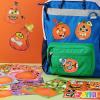 imageJOYIN 24 Pcs Halloween Pumpkin Decorating Stickers Party Favor for Kids Art Crafts Party Supplies Pumpkin Face Sticker with 8 Designs Halloween Treats Classroom Activities Games