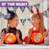 imageJOYIN 24 Pcs Halloween Pumpkin Decorating Stickers Party Favor for Kids Art Crafts Party Supplies Pumpkin Face Sticker with 8 Designs Halloween Treats Classroom Activities Games