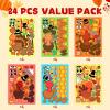 imageJOYIN 24 Pcs Thanksgiving Make A Face Sticker Decoration Make Your Own Arts ampamp Crafts Turkey Stickers Thanksgiving Decoration Craft Kit for Kids School Activities Party Favor Supplies
