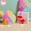 imageJOYIN 24 Pcs Valentines Day Gifts for Kids Fidget Keychains with Valentine Heart Boxes Fidget Bubble Stress Relief Toys for Kids Valentine Classroom Exchange Party Favors Gift Exchange