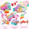 imageJOYIN 24 Pcs Valentines Day Gifts for Kids Fidget Keychains with Valentine Heart Boxes Fidget Bubble Stress Relief Toys for Kids Valentine Classroom Exchange Party Favors Gift Exchange