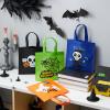 imageJOYIN 24PCS Halloween NonWoven Treat Bags 9quot Goodie Totes Bags with Handles Halloween Candy Bag for Kids Trick or Treating 6 Cute Designs Gifts Goody Bag Bulk for Classroom Party Favor Supplies