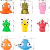 imageJOYIN 26 PCS Valentine Day Filled Hearts with Cards Filled with Popping Eyes Keychains for Kids Valentines Classroom Exchange Party Favors Gift Exchange Game Prizes