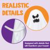 imageJOYIN 275quot Halloween Hanging Ghosts Outdoor Decoration5 Pack Cute Flying Ghost for Halloween Front Yard Patio Lawn Garden Party Dcor and Holiday Hanging Decorations