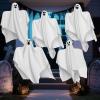 imageJOYIN 275quot Halloween Hanging Ghosts Outdoor Decoration5 Pack Cute Flying Ghost for Halloween Front Yard Patio Lawn Garden Party Dcor and Holiday Hanging Decorations