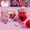 imageJOYIN 28 Pack Valentine Heart Stress Balls  Smile Face Squeeze Toys with Themed Gift Box Face Foam Stress Relief Balls for Party Favors Classroom Exchange Game Reward