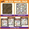 imageJOYIN 28 Players Halloween Bingo Game Cards for Kids Halloween Bingo Cards for Classroom School Family Group Activities Halloween Party Adults Kids Indoor Card GamesTrick or Treat