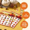 imageJOYIN 28 Players Thanksgiving Bingo Cards 5x5 for Kids Family Activities Party Card Games School Classroom Games Turkey Party Favors Supplies