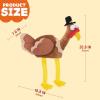 imageJOYIN 2PCS Turkey Gobbler Hats Thanksgiving Novelty Hats Role Play ampamp Carnival Cosplay Thanksgiving Party Favor Supplies