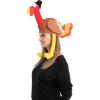 imageJOYIN 2PCS Turkey Gobbler Hats Thanksgiving Novelty Hats Role Play ampamp Carnival Cosplay Thanksgiving Party Favor Supplies