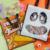 imageJOYIN 3 PCS Halloween Large Tote Seethrough Bags 225 x 134 Halloween Goodie Candy Bags for Kids Trick or Treating Grocery Shopping Gifts Tote with Handles Classroom Party Favor Supplies