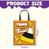 imageJOYIN 3 PCS Halloween Large Tote Seethrough Bags 225 x 134 Halloween Goodie Candy Bags for Kids Trick or Treating Grocery Shopping Gifts Tote with Handles Classroom Party Favor Supplies