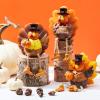 imageJOYIN 3 PCS Thanksgiving Turkey Tabletop Centerpiece Decor Resin Turkey Figurines Thanksgiving Decoration Autumn Decor Fall Harvest Home Decorations Indoor Kitchen Decor Party Supplies