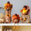 imageJOYIN 3 PCS Thanksgiving Turkey Tabletop Centerpiece Decor Resin Turkey Figurines Thanksgiving Decoration Autumn Decor Fall Harvest Home Decorations Indoor Kitchen Decor Party Supplies