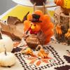 imageJOYIN 3 PCS Thanksgiving Turkey Tabletop Centerpiece Decor Resin Turkey Figurines Thanksgiving Decoration Autumn Decor Fall Harvest Home Decorations Indoor Kitchen Decor Party Supplies