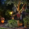 imageJOYIN 3 Pack 35 Hanging Ghosts Witch Pumpkin Decor Hanging Halloween Decorations Outdoor Halloween Decor Scary Flying Witch Grim Reapers Haunted House Front Porch Decor Yard Garden Lawn Party