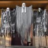 imageJOYIN 3 Pack Hanging Halloween Skeleton Ghosts Decorations Grim Reapers for Best Halloween Outdoor DecorationsScary