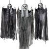 imageJOYIN 3 Pack Hanging Halloween Skeleton Ghosts Decorations Grim Reapers for Best Halloween Outdoor DecorationsScary