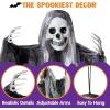 imageJOYIN 3 Pack Hanging Halloween Skeleton Ghosts Decorations Grim Reapers for Best Halloween Outdoor DecorationsScary