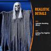 imageJOYIN 3 Pack Hanging Halloween Skeleton Ghosts Decorations Grim Reapers for Best Halloween Outdoor DecorationsScary