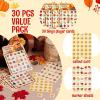 imageJOYIN 30 PCS Thanksgiving Bingo Game Cards for Kids Family Activities Party Card Games School Classroom Games Turkey Party Favors Supplies Crafts Stickers ampamp Fall Crafts